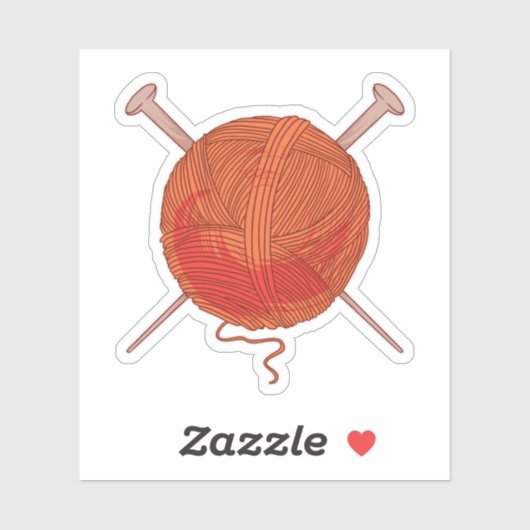 Yarn Ball Sticker (Vel)