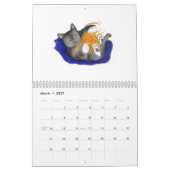 Yarn Balls en Kittens Calendar Kalender (Mar 2027)