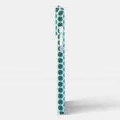 Yarn Balls Gradient Mint Patterned Phone Case iPhone Hoesje (Linkerkant)