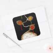 yarn bloom 2013 vierkante sticker (Envelop)