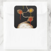 yarn bloom 2013 vierkante sticker (Tas)