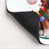 Yarn Boxer Dog Sewing Knitting Crocheting Christma Muismat (Hoek)