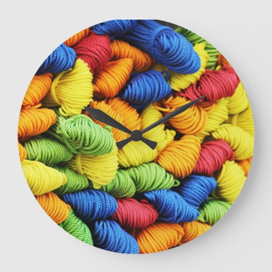Yarn Clock Grote Klok (Voorkant)