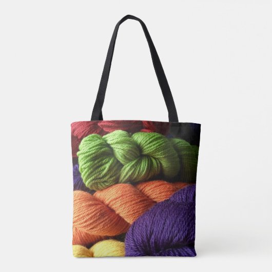 Yarn Colorful Project Tote Bag (Achterkant)