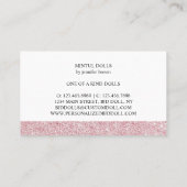 Yarn Crochet Hook Visitekaartje (Achterkant)