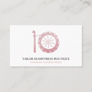 Yarn Crochet Hook Visitekaartje