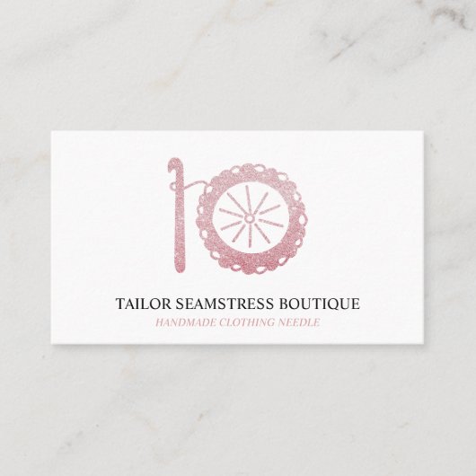 Yarn Crochet Hook Visitekaartje (Voorkant)