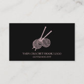 Yarn Crochet Hook Visitekaartje (Voorkant)