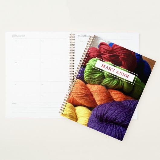 Yarn Crochet Knit Persoonlijk Planner (Display)