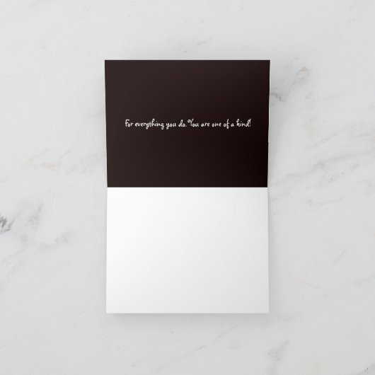 Yarn Dank u Kaart voor Knitter Crocheter Maker (Binnen)