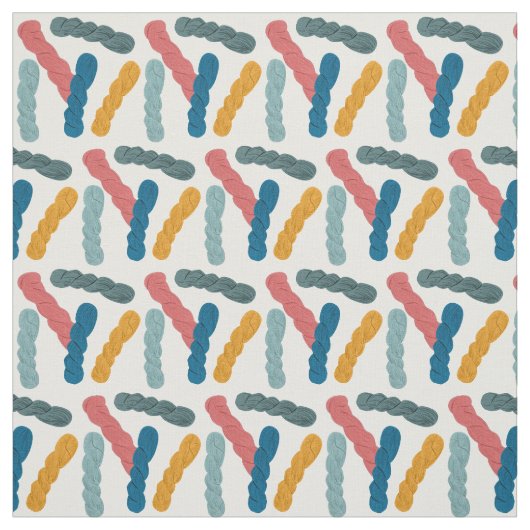 Yarn Hanks Pattern Stof (Swatch)