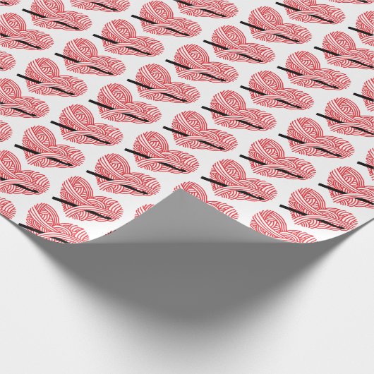 Yarn Heart Crafts + Crochet Hook Cadeaupapier (Hoek)