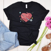 Yarn Heart Crochet Lover's T-Shirt