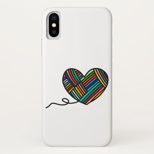 Yarn Heart iPhone Case (Achterkant)