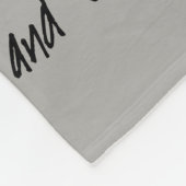 Yarn is het Kwesties Citaat van Geluk Fleece Deken (Hoek)