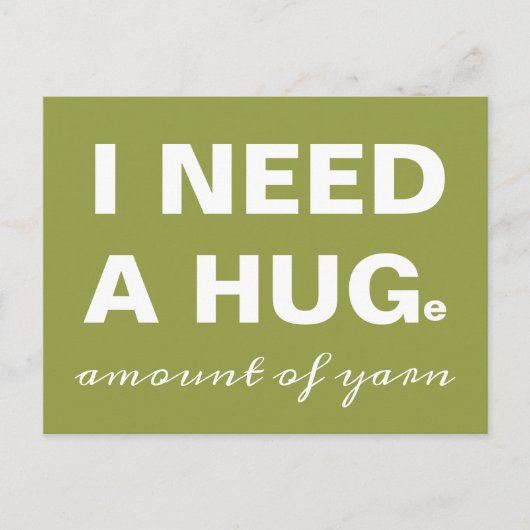 Yarn Joke Briefkaart (Voorkant)