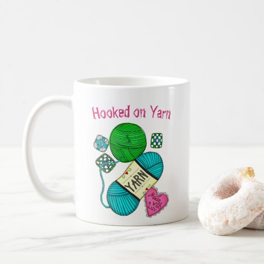 Yarn Koffiemok (Met donut)