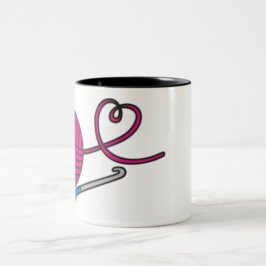 Yarn Love - Crochet Mok (Center)