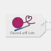 Yarn Love Gift Label Cadeaulabel (Voorkant (Horizontaal))