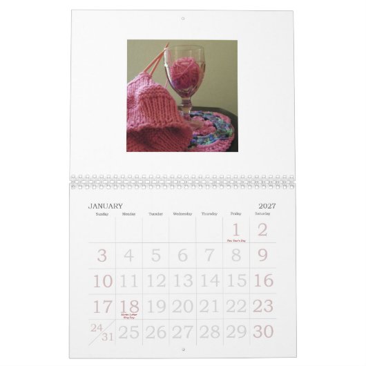 Yarn Lover's agenda Kalender (Jan 2027)