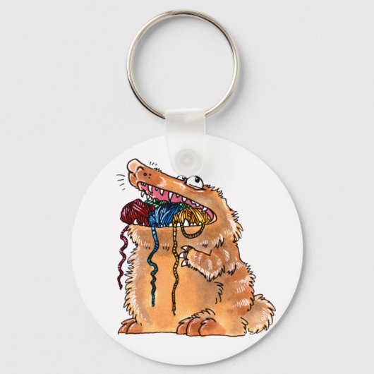Yarn Monster Sleutelhanger (Voorkant)