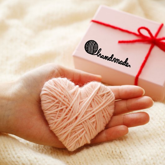 Yarn & needle crotchet Handmade Personalized Rubberstempel