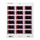 Yarn Pink Knitting Handspun Etiket (Full Sheet)