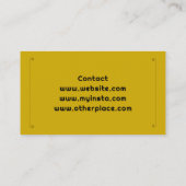 Yarn Shop Logo Business Card Visitekaartje (Achterkant)