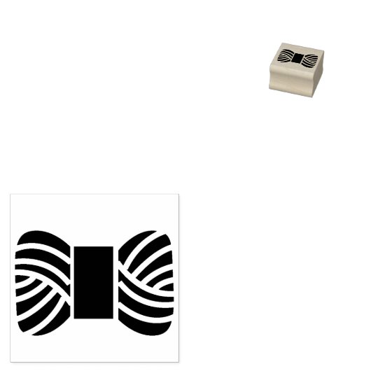 Yarn Skein Crafts Rubberstempel (Gestempeld)