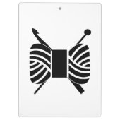 Yarn Skein Knit & Crochet Klembord (Achterkant)