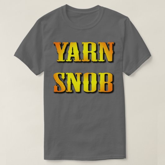 YARN SNOBTShirt T-shirt (Design voorkant)