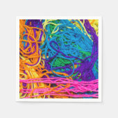Yarn Tangles Cocktail Servetten (Voorkant)