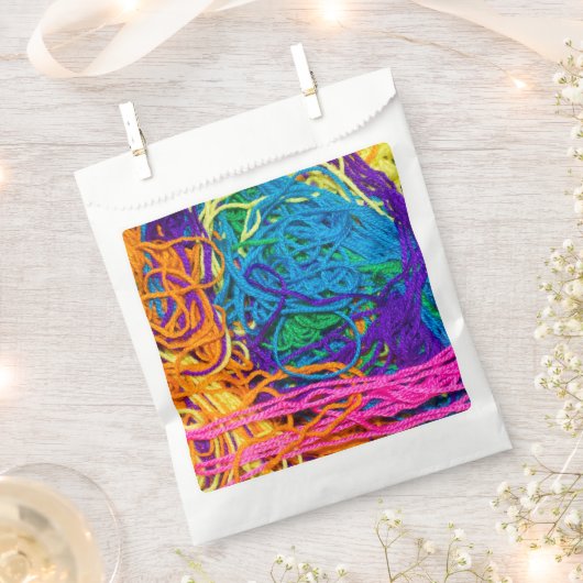 Yarn Tangles Crocheting and Knitting Photo 50-Pack Bedankzakje (Geknipt)