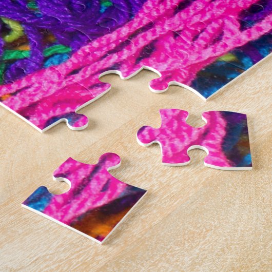 Yarn Tangles Fotografie Legpuzzel (Zijkant)