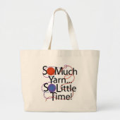 Yarn Time Grote Tote Bag (Voorkant)
