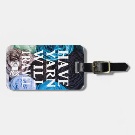 Yarn zal boten reizen bagagelabel