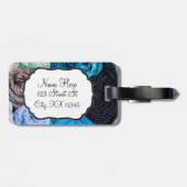 Yarn zal boten reizen bagagelabel (Achterkant horizontaal)