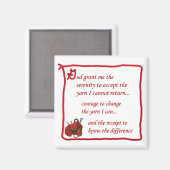 Yarnaholic magneet (Voorkant / Achterkant)