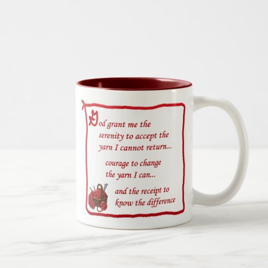 Yarnaholic mok (Rechts)