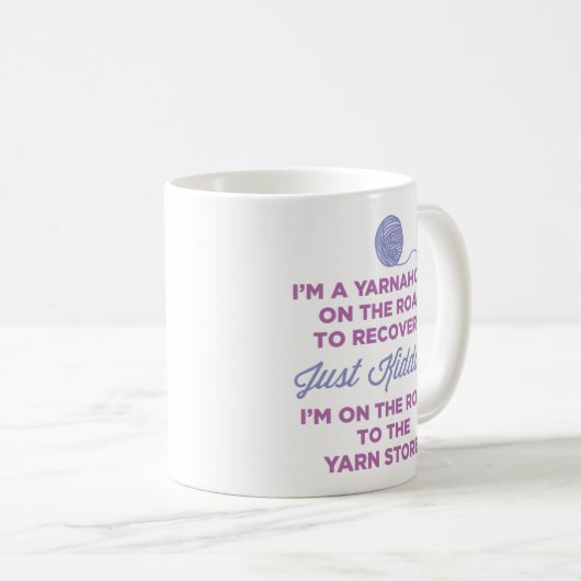 Yarnaholic Mok (Voorkant rechts)