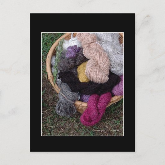 YarnBasket Briefkaart (Voorkant)