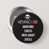 YarnCore-definitie Ronde Button 7,6 Cm (Voorkant /achterkant)