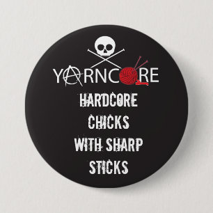 YarnCore-definitie Ronde Button 7,6 Cm