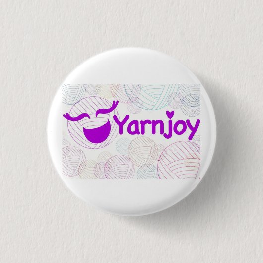 Yarnjoy-toets Ronde Button 3,2 Cm (Voorkant)