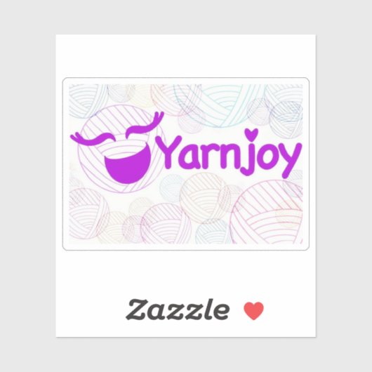 Yarnjoy Vinyl Stitcker Sticker (Vel)