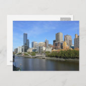 Yarra Skyline Briefkaart (Voorkant / Achterkant)