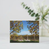 Yarra Valley Vineyard, Melbourne, Australië Briefkaart (Staand voorkant)