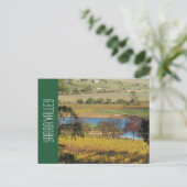 yarra valley wijnmakerij briefkaart (Staand voorkant)