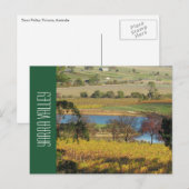 yarra valley wijnmakerij briefkaart (Voorkant / Achterkant)