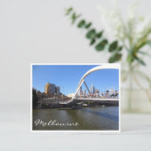 yarra-voetbrug briefkaart (Staand voorkant)